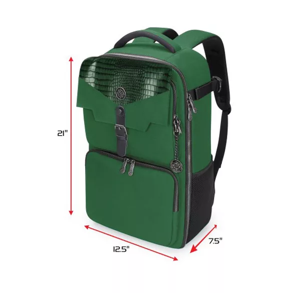 ENHANCE Trading Card Games Trading Card Backpack Collector's Edition (Green)-ENTTCFT200GNEW