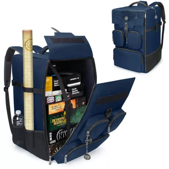 ENHANCE Trading Card Games Trading Card Backpack Collector's Edition (Blue)-ENTTCFT200BLEW