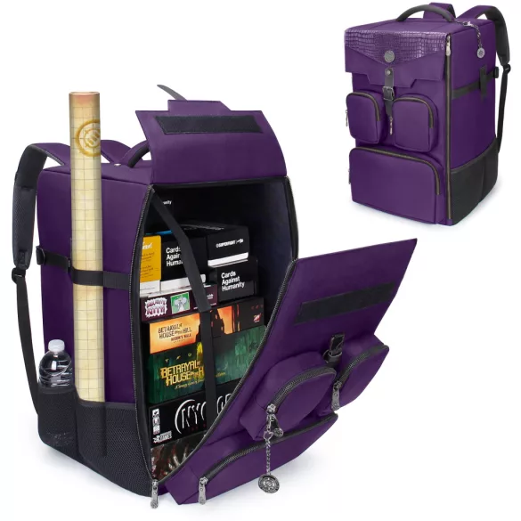 ENHANCE Trading Card Games Trading Card Backpack Collector's Edition (Purple)-ENTTCFT200PREW