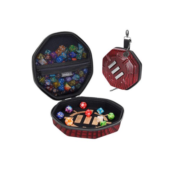 ENHANCE Tabletop RPGs Dice Tray & Case Collector's Edition (Red)-ENTTCED200RDEW