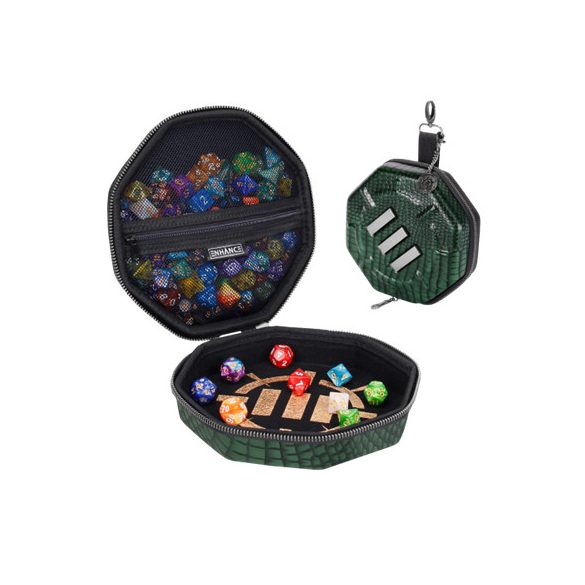 ENHANCE Tabletop RPGs Dice Tray & Case Collector's Edition (Green)-ENTTCED200GNEW