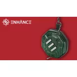 ENHANCE Tabletop RPGs Dice Tray & Case Collector's Edition (Green) dobókockatartó és gurítótálca