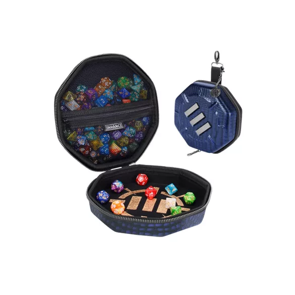 ENHANCE Tabletop RPGs Dice Tray & Case Collector's Edition (Blue)-ENTTCED200BLEW