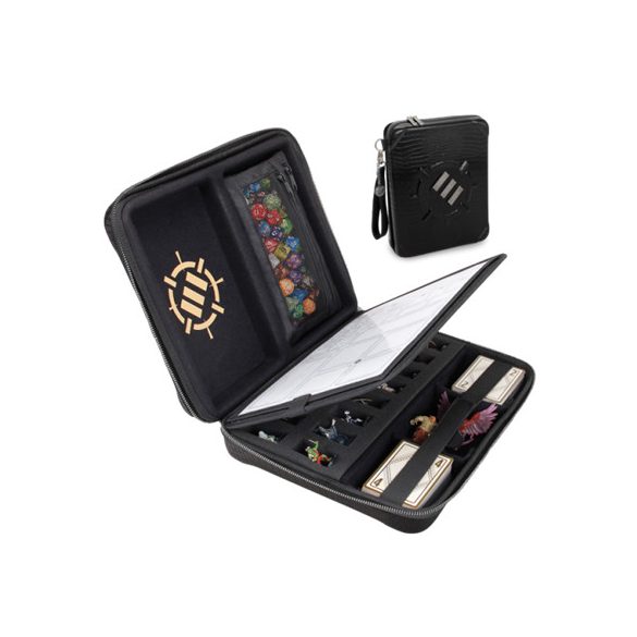 ENHANCE Tabletop RPGs RPG Organizer Case Collector's Edition (Black)-ENTTCEC200BKEW