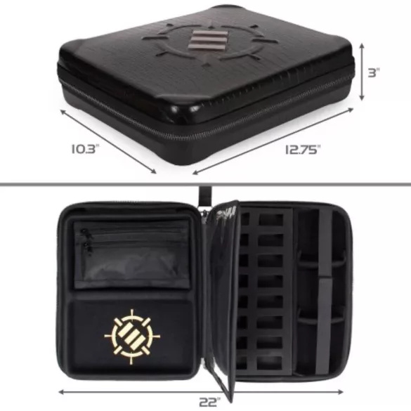 ENHANCE Tabletop RPGs RPG Organizer Case Collector's Edition (Black)-ENTTCEC200BKEW