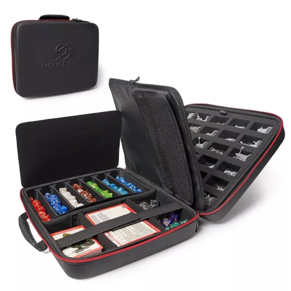 ENHANCE Tabletop RPGs RPG Organizer Case Collector's Edition (Blue)-ENTTCEC200BLEW