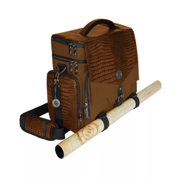 ENHANCE Tabletop RPGs RPG Organizer Case Collector's Edition (Brown)-ENTTCEC200BREW
