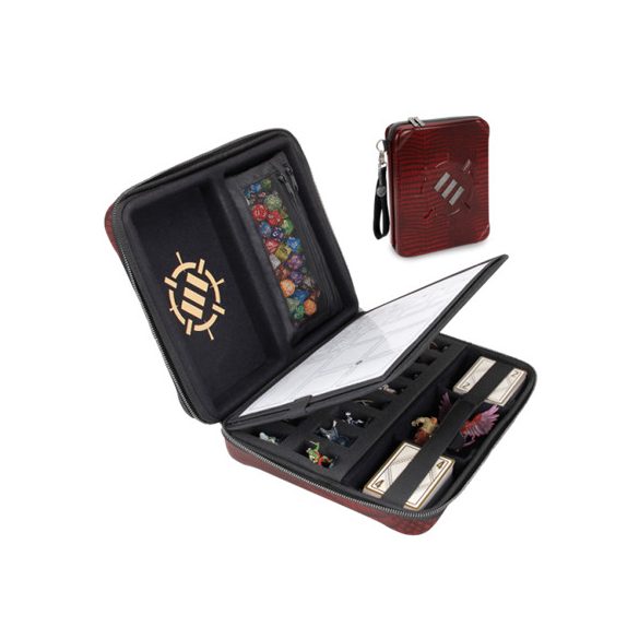 ENHANCE Tabletop RPGs RPG Organizer Case Collector's Edition (Red)-ENTTCEC200RDEW