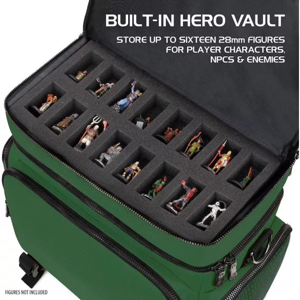 ENHANCE Tabletop RPGs RPG Organizer Case Collector's Edition (Green)-ENTTCEC200GNEW