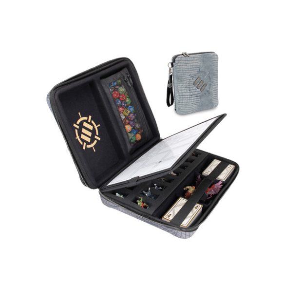 ENHANCE Tabletop RPGs RPG Organizer Case Collector's Edition (Silver)-ENTTCEC200SVEW