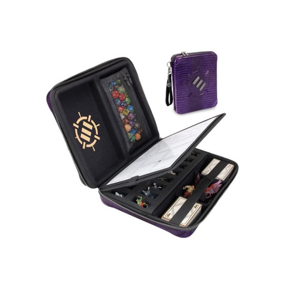 ENHANCE Tabletop RPGs RPG Organizer Case Collector's Edition (Purple)-ENTTCEC200PREW