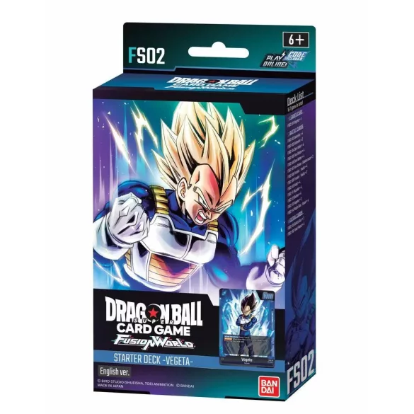 Dragon Ball Super Card Game - Fusion World FS02 Starter Deck Display (6 Decks) - angol kiadás