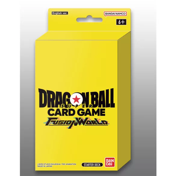 Dragon Ball Super Card Game: Fusion World FS03 Starter Deck Display (6 pakli, angol kiadás)