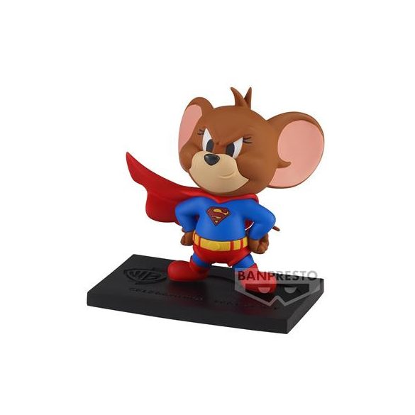 Tom And Jerry Figure Collection～Tom And Jerry As Superman～WB100th Anniversary Ver.(B:Jerry)-BP88743P