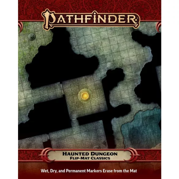 Pathfinder Flip-Mat Classics: Haunted Dungeon kétoldalas játéktérkép
