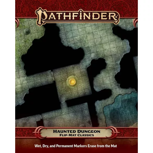 Pathfinder Flip-Mat Classics: Haunted Dungeon kétoldalas játéktérkép