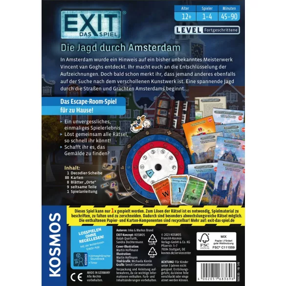 Exit - Das Spiel: Die Jagd Durch Amsterdam - DE-68369
