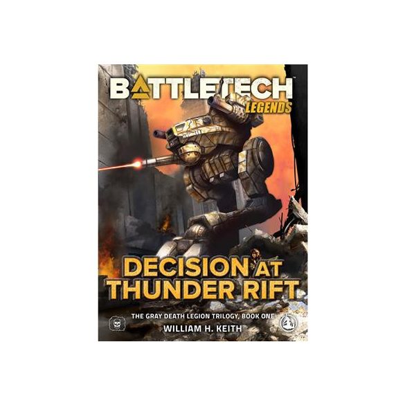 Battletech Decision At Thunder Rift Collector Leatherbound Novel - EN-CAT36023C