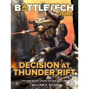 Battletech Decision At Thunder Rift Premium Hardback Novel - EN-CAT36023P