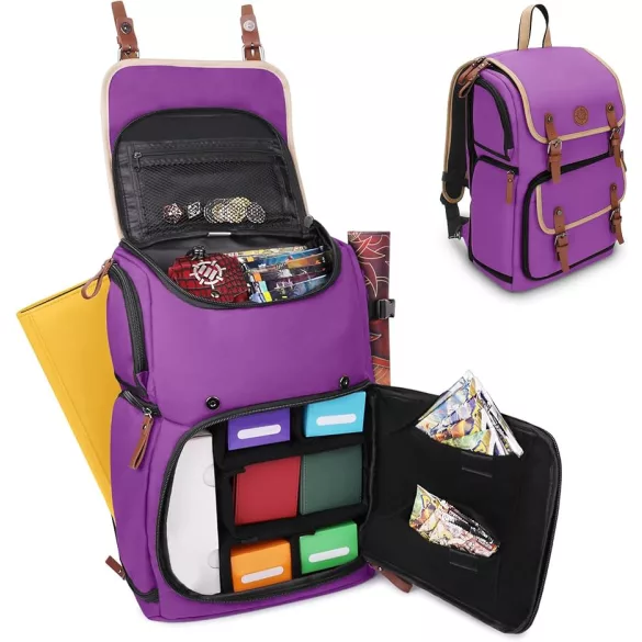 ENHANCE Trading Card Backpack Designer Edition (Purple) - TCG hátizsák