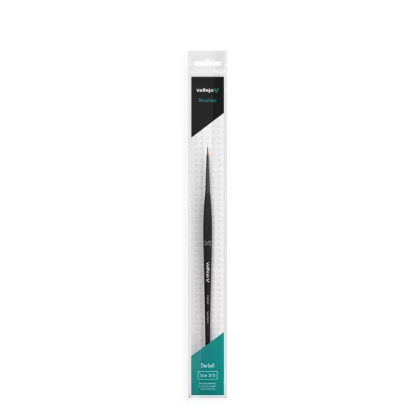 Vallejo - Brush / Detail - Round Synthetic Brush No. 3/0-B02030