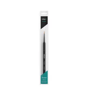 Vallejo - Brush / Precision - Round Synthetic Brush, Triangular Handle No. 1-B03001