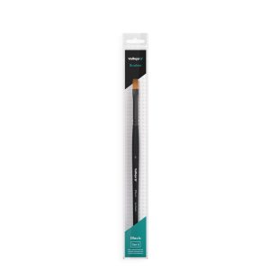 Vallejo - Brush / Effects - Flat Rectangular Synthetic Brush No. 6-B04006