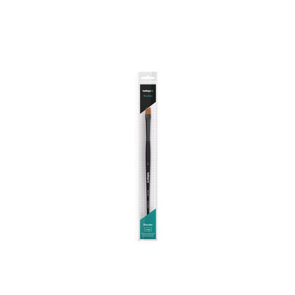 Vallejo - Brush / Blender - Flat Angled Synthetic Brush Large-B05003