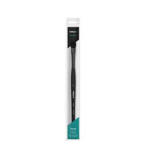 Vallejo - Brush / Shader - Filbert Shader Flat Synthetic Brush No. 8-B06008