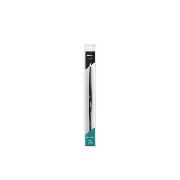 Vallejo - Brush / Weathering - Weathering Round Synthetic Brush Small-B08001