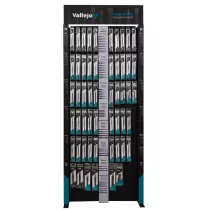 Vallejo - Hobby Brushes / Rack: Vallejo Hobby Brushes Floor Display (Only Display)-EX723