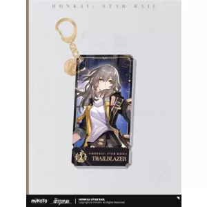 Honkai: Star Rail Character Keychain - Trailblazer (Female)-SAK42447