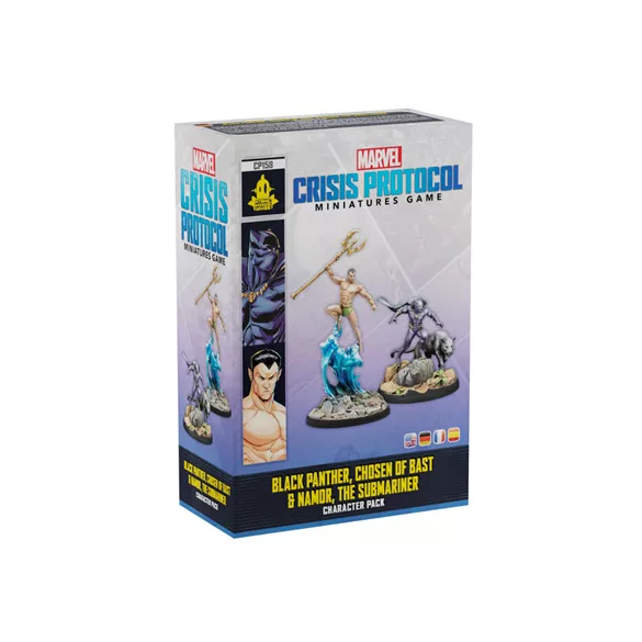 Marvel Crisis Protocol - Black Panther & Namor - EN/DE/FR/SP-CP158