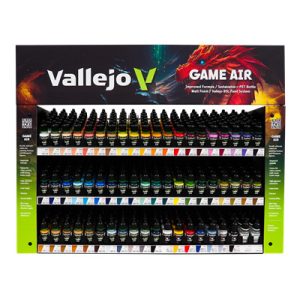 Vallejo - Game Air / Complete Range - 51 colors + 2 auxiliaries + 7 primers in 18 ml bottles-EX731FULL