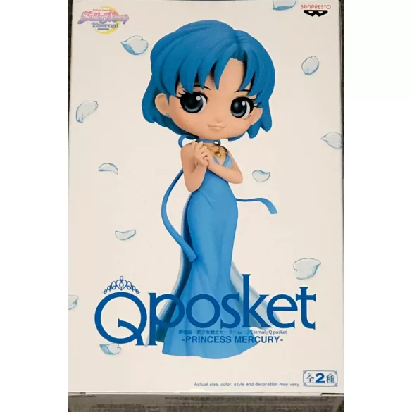 Sailor Moon - Banpresto Q Posket Figure - Princess Mercury (Ver. A)-BP18848P