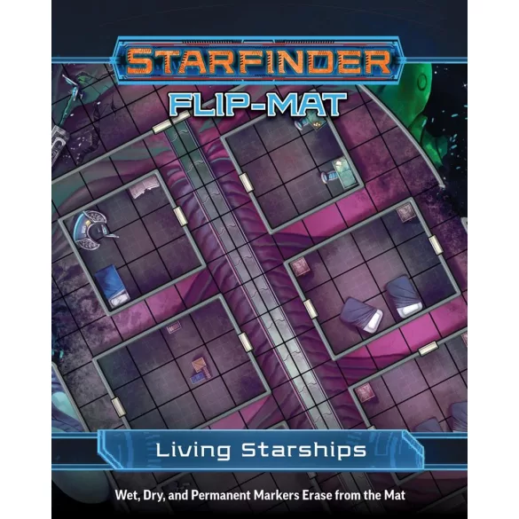 Starfinder Flip-Mat: Living Starships-PZO7340