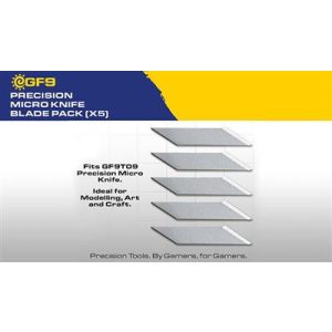 GF9 - Precision Micro Knife Blade Pack (x5)-GF9T10