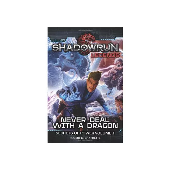 Shadowrun: Never Deal with A Dragon - Collector’s Edition Leatherbound - EN-CAT-27800C