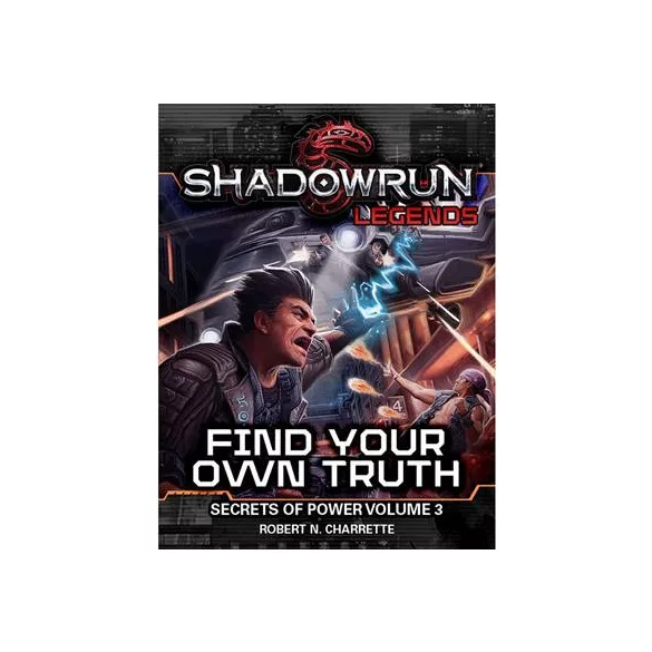 Shadowrun: Find Your Own Truth - Collector’s Edition Leatherbound - EN-CAT-27802C