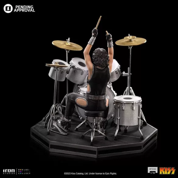 Kiss Peter Criss 1/10 Art Scale-KISSE92723-10