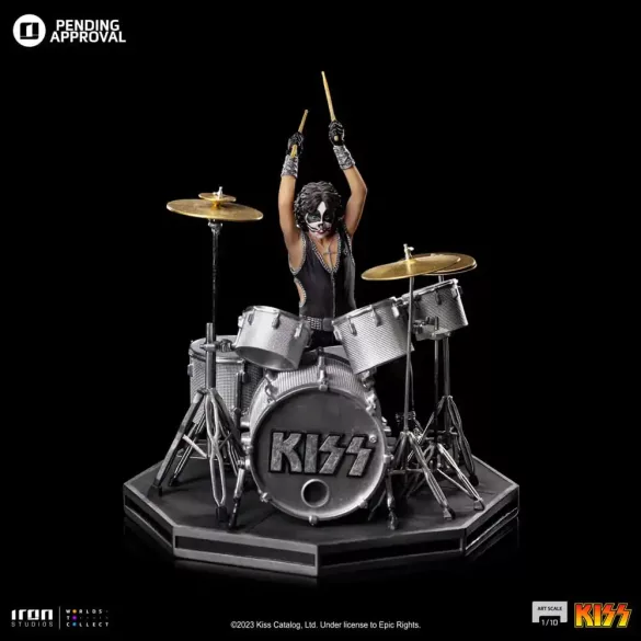 Kiss Peter Criss 1/10 Art Scale-KISSE92723-10
