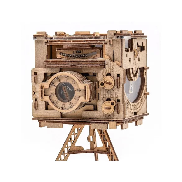 Cluebox - Escape Room in a Box - Cluebox Sherlock's Camera fa puzzle doboz