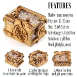 Gift Puzzle Box – Wooden Gift Vault – A-maze-ing Safe fa puzzle persely