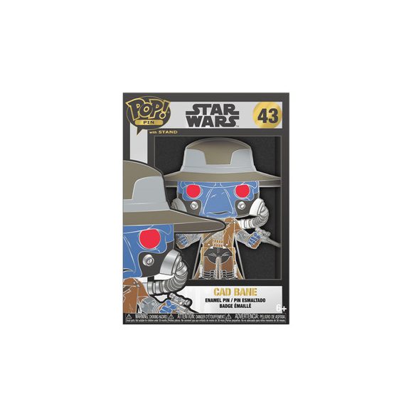 Funko POP! Pin: Star Wars The Clone Wars - Cad Bane w/ch-FKSTPP0096