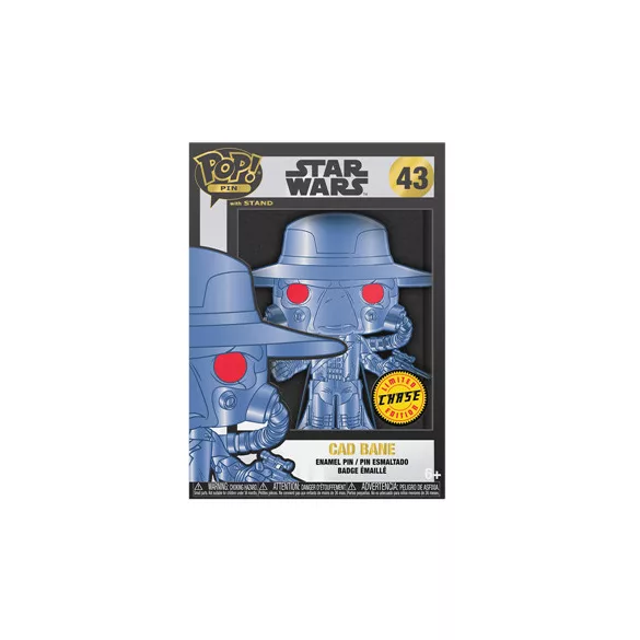 Funko POP! Pin: Star Wars The Clone Wars - Cad Bane w/ch-FKSTPP0096