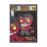 Funko POP! Pin: Marvel - Zombie Hulk w/Ch (Glow)-FKMVPP0098