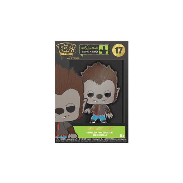 Funko POP! Pins: Simpsons - Werewolf Bart w/ch (Glow)-FKSIMPP0006