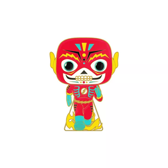 Funko POP! Pins: Batman - The Flash (Dia De Los DC) w/Ch (Glow)-FKDCCPP0042