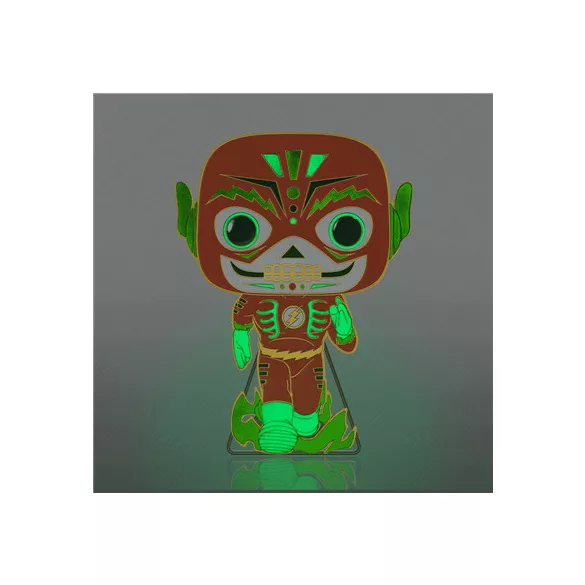 Funko POP! Pins: Batman - The Flash (Dia De Los DC) w/Ch (Glow)-FKDCCPP0042