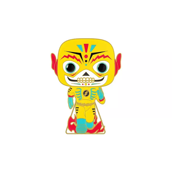 Funko POP! Pins: Batman - The Flash (Dia De Los DC) w/Ch (Glow)-FKDCCPP0042